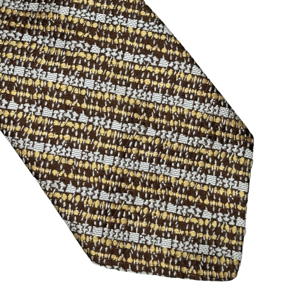 NEW Wemlon by Wembley textured tweed necktie men’s tie